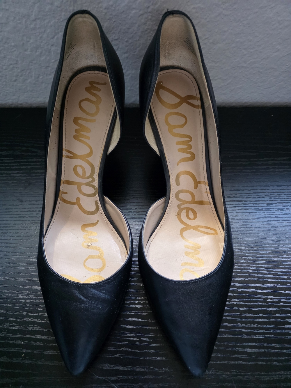 Sam Edelman Black Pointed Toe Women's Pumps